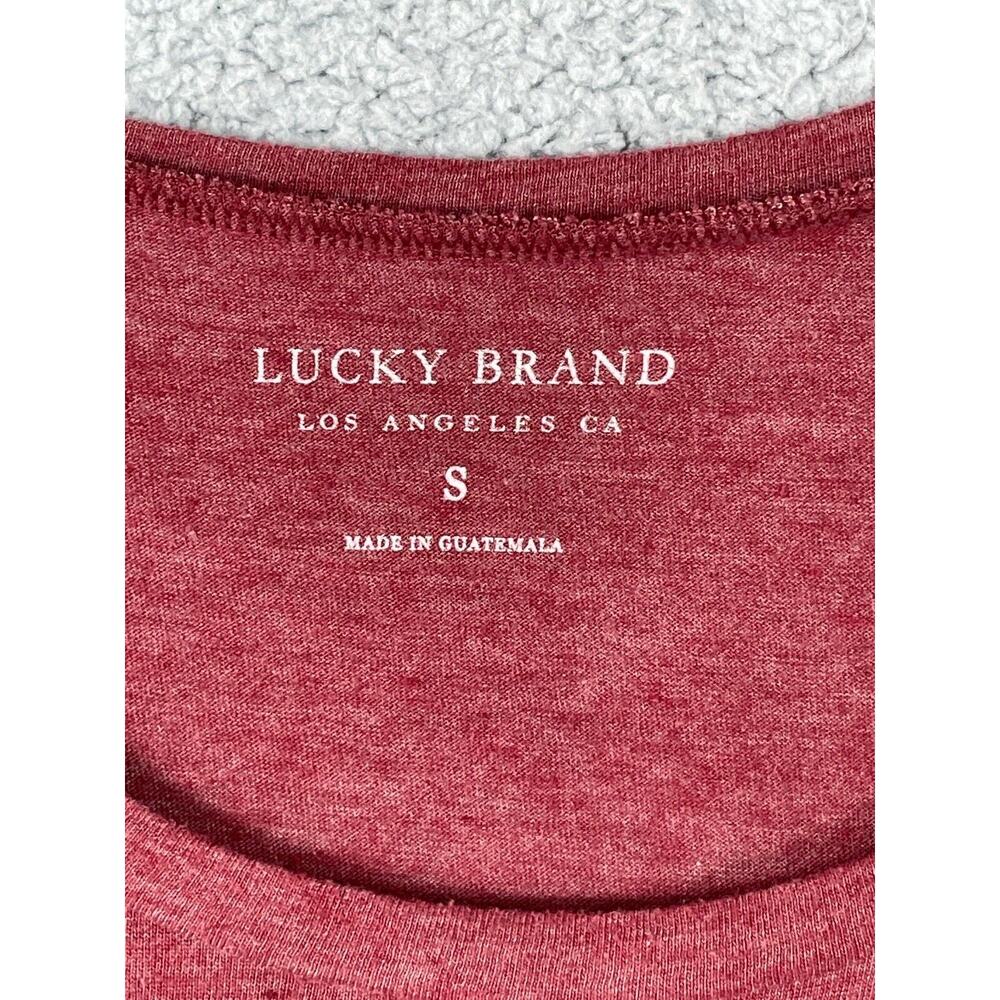 Lucky Brand Freedom Peace Light UP USA Flag T-Shirt Women's S Red White Blue Lot - Picture 3 of 10
